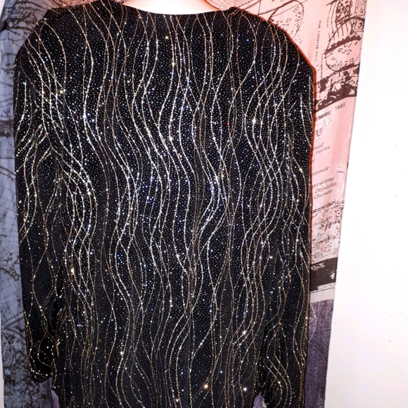 Xl womens sprakling blazer/ matching tank - Picture 4 of 4